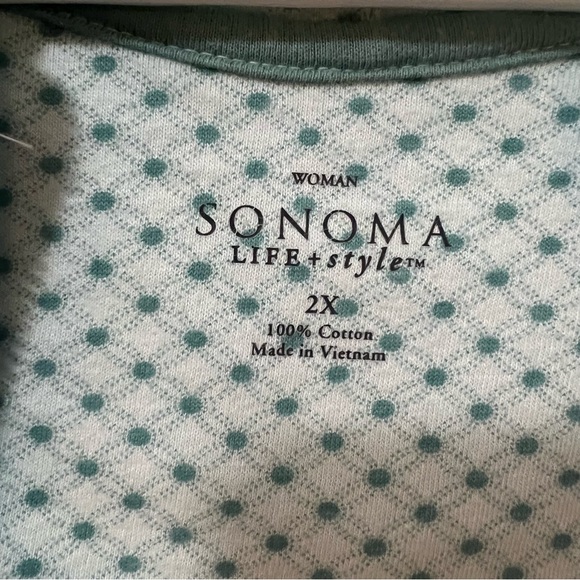 Sonoma Life+Style Zip Up Sweater - Picture 5 of 8